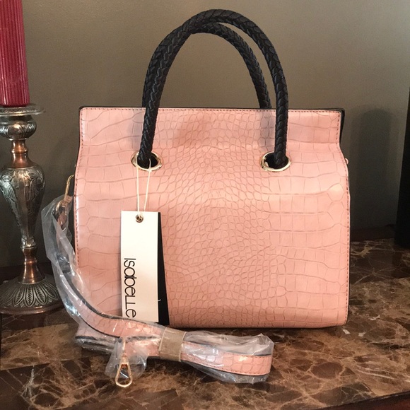 Isabelle Handbags - Beautiful! Unique pale pink purse⭐️🌟❤️